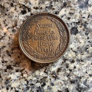 Belt Buckle Bronze Vintage 70s